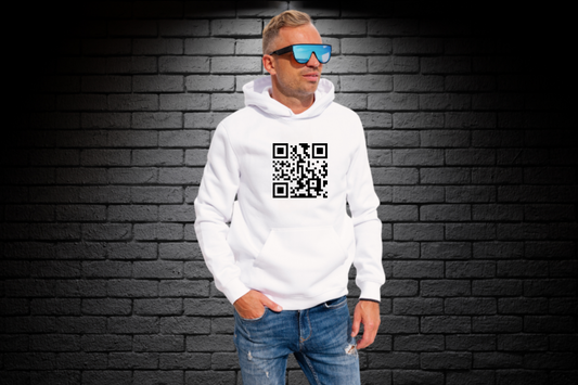 CUSTOM QR CODE HOODIE