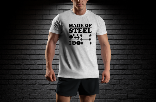 Men's Workout Shirts (MADE OF STEEL)