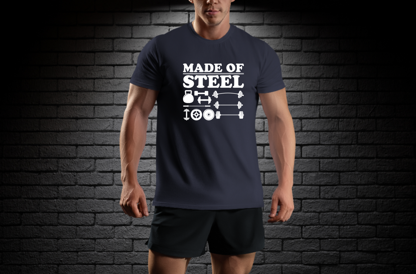 Men's Workout Shirts (MADE OF STEEL)