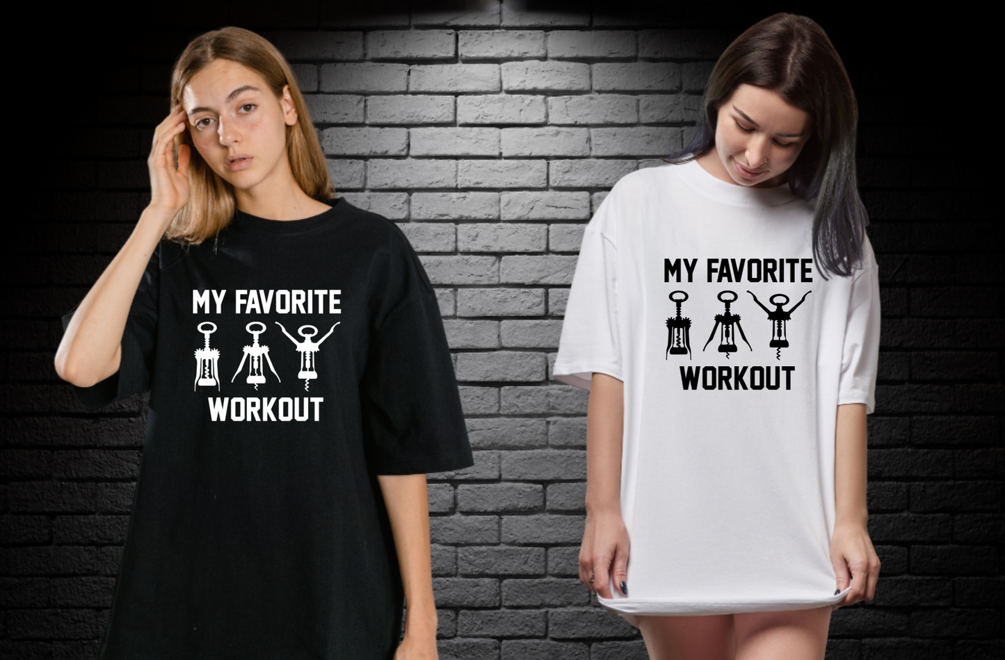 Gender Neutral Workout Shirts (MY FAVORITE WORKOUT)